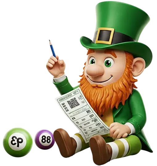Leprechaun with ticket